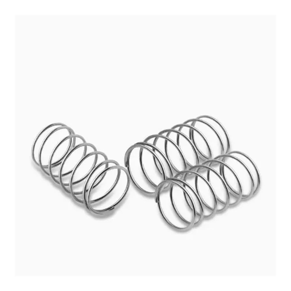 Molle Di Compressione Acciaio Inox 304 - 10 Pezzi, Diametro Filo 0.5mm - Foto 7