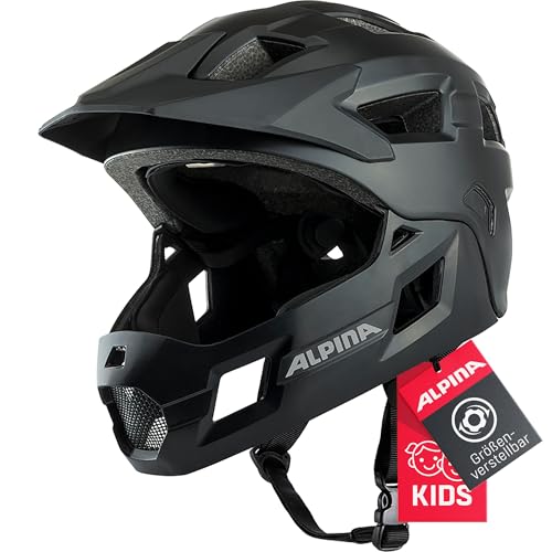 Alpina Rupi - Leichter und Sicherer Fullface-Helm für Kinder und...
