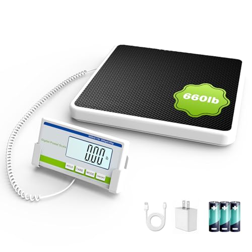 SASVY Medical Scale 660lb/300kg Wrestling Physician Scale for Body Weight Anti-Slip Platform for Home Office Hospital lb/lb:oz/kg
