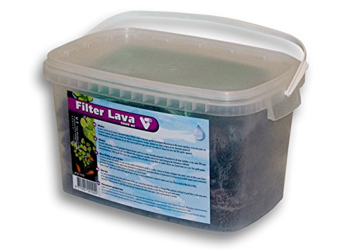 WilTec Velda VT Bassin Masse filtrante en Pierre de Lave 5000ml