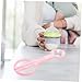 KESYOO High-Temperature Resistant Baby Bottle Tong Anti-Slip Feeding Scissor Clamp for Infants Pink for Sterilized Use and Safe Bottle Handling