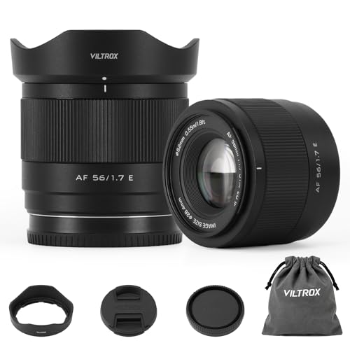 Objectif Viltrox 56mm F1.7 Sony E autofocus APS-C pour A6700 ZV-E10 FX30