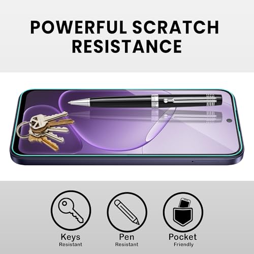 Image of FIRST MART Military Grade Gorilla Tempered Glass For Oppo K14 (6.75 Inch) With Edge To Edge Screen Coverage and Easy Installation Kit |Black