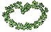 Excellous 12 Pack - 84ft Artificial Ivy Vines Leaf Garland Plants Hanging Wedding Garland Fake Foliage Flowers Home Kitchen Garden Office Wedding Wall Decor Jungle Party (Green, 84Ft)