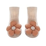 BIISDOST Krabbelschuhe Baby Kleinkind 0-24 Monate First Walkers Baby Schuhe Lauflernschuhe Taufschuhe Jungen Winterschuhe Baby Schuhe 6-12monate Baby Schuhe 0-3monate
