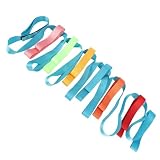 Ejoyous Cor Passeggio per Bambini con Manici Colorati, Linea di Sicurezza per Asilo, Multicolore