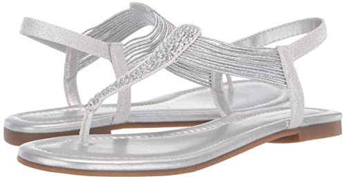 Bandolino Womens Kayte Sandal Silver 8 M #TOP6