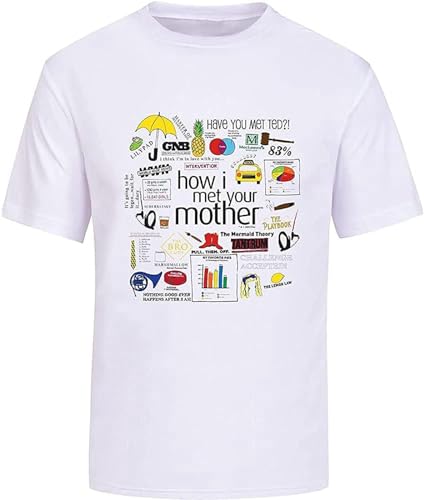 Bild: How I Met Your Mother T-Shirt Male Unisex T-Shirt Men Black M f�r 16,79 EUR  bei Amazon