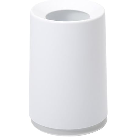 ideaco(イデアコ) ゴミ箱 丸形 ホワイト 6L TUBELOR (チューブラー)