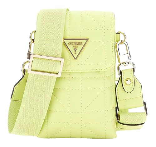 Sac téléphone portable GUESS jaune parfait pour vos sorties et soirées