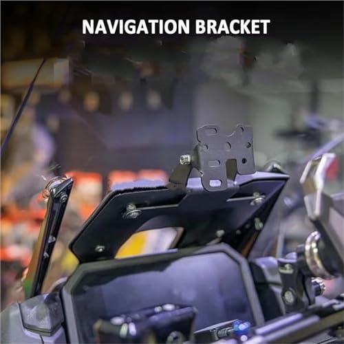 Support GPS TMAX 560 fixation rigide contre vibrations moto