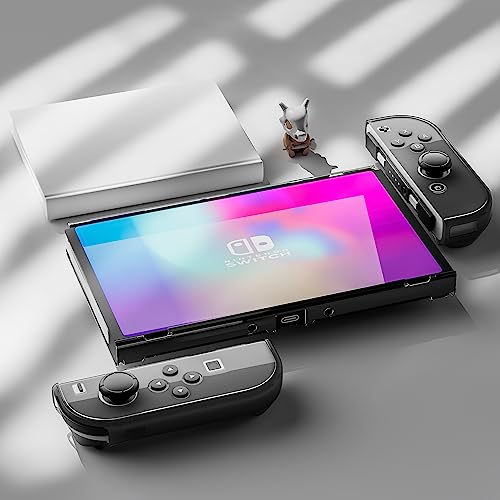 Coque Nintendo Switch OLED évite les rayures et chutes de manettes Joy Con - 5