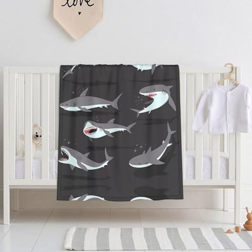 Couverture bébé poisson 76x101cm, le cadeau de naissance idéal