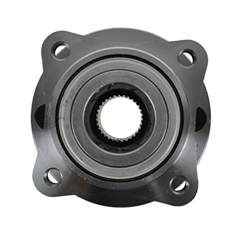 Image of TRQ 2 Piece Front Wheel Bearing & Hub Assembly Set Compatible with 1990-1996 Dodge Dakota 1992-2017 Viper 2013-2014 SRT