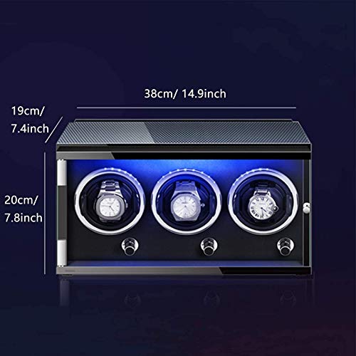 Bobinadora de relojes automáticos el regalo perfecto con luces LED 6