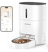 Amazon | DUDUPET DU4L-KA 自動給餌器 猫 タイマー機能 音声録音 4L