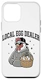 Hülle für iPhone 12 mini Ostern Lustig Humor Ostern Farmer Lokaler Eierhändler Huhn