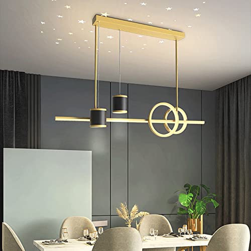 Lampes à longue bande ultra fine pour table de repas moderne - 2