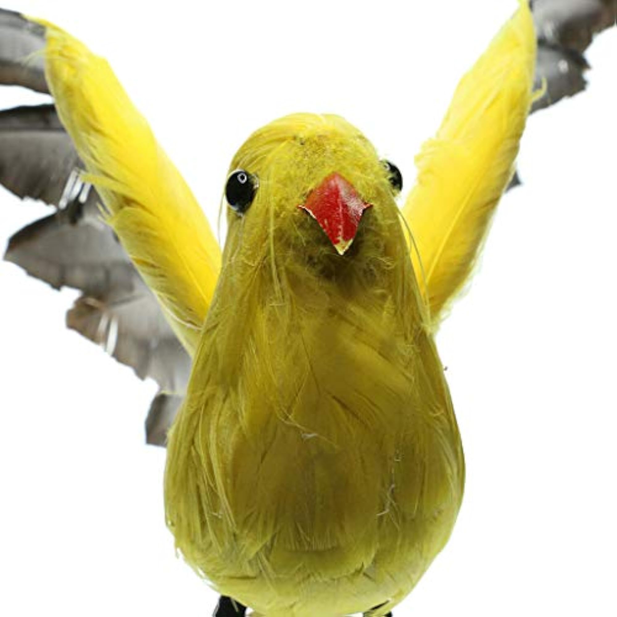 Artificial Feathered Sparrow for Home Garden Decoration
