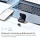 EarFun Air Pro 4 Bluetooth Kopfhörer mit Adaptive Hybride Geräuschunterdrückung, aptX Lossless, Hi-Res Audio, LDAC, 6 Mikrofone cVc 8.0 KI Anrufe, 52H Akku, Multipoint, Bluetooth 5.4, In-Ear Detection