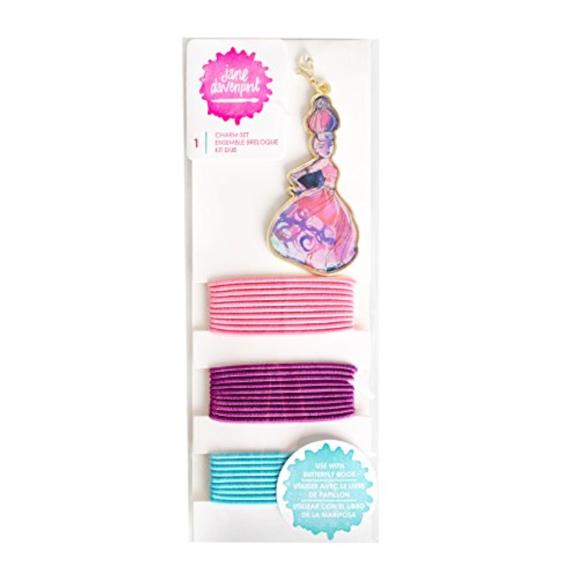 Mixed Media 10 Piece Charm Band Set Sasha