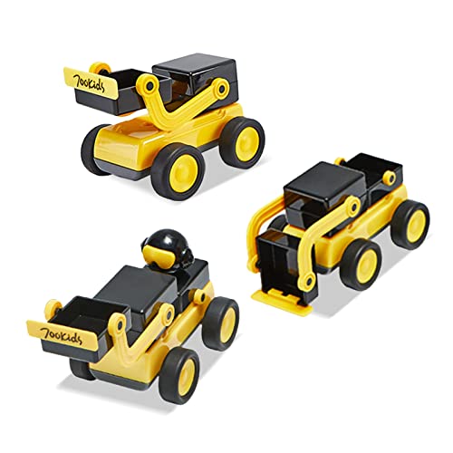 700Kids 9-in-1 Baufahrzeuge für Kinder, Montage von Fahrzeugen, zerlegbar, Spielzeug aus Kunststoff, Weihnachtsgeschenke, Geburtstagsgeschenke für Jungen Mädchen ab 3 Jahren Cover