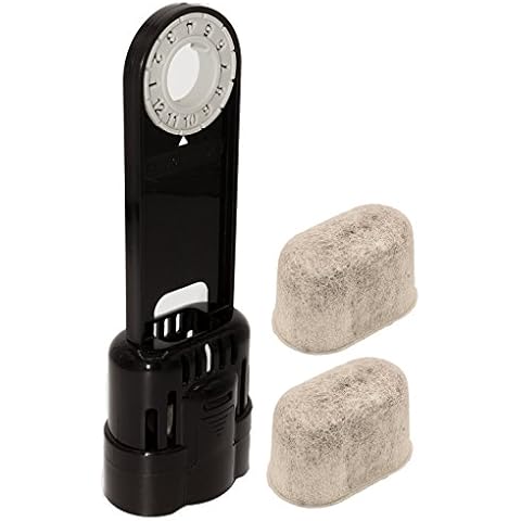 Blendin Replacement Water Filter Holder Handle with two ION Exchange Resin Filters,Compatible with Breville Espresso Coffee Makers Cover