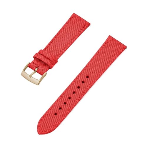 Bracelet montre nylon 18 20 22 mm cuir dégagement rapide ceinture montre