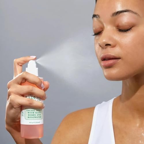Mario Badescu Facial Spray with Aloe, Herbs and Rose Water for All Skin Types, Face Mist that Hydrates, Rejuvenates & Clarifies, 4 FL OZ — view 2