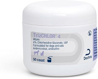 4 Wipes for Dogs and Cats, 50 Count