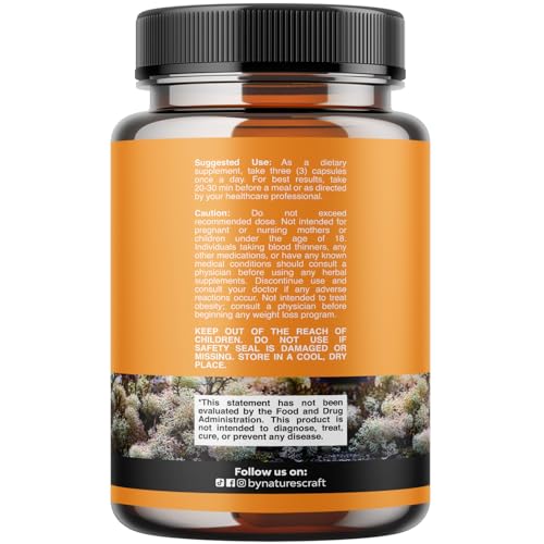 Natures Craft Sea Moss + Bladderwrack + Burdock Capsules (30 ct) — view 8