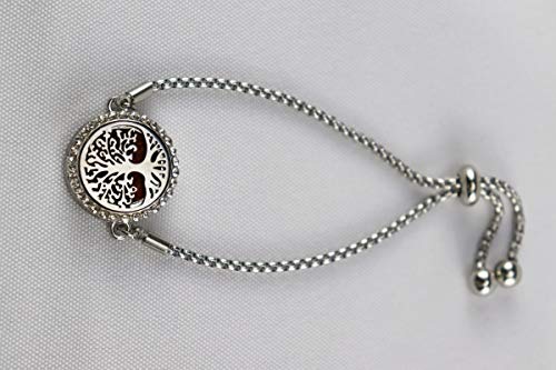 Pulseira Difusora De Aromas Pessoal Aromaterapia Óleos Aroma Arvore da Vida