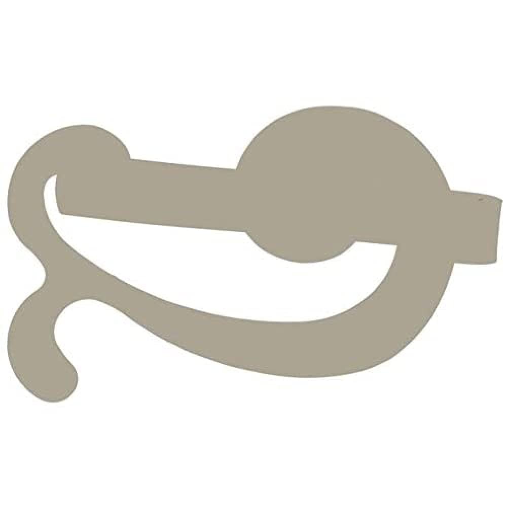 Curtain Pills with 2 Curtain Pins, Whale Pattern
