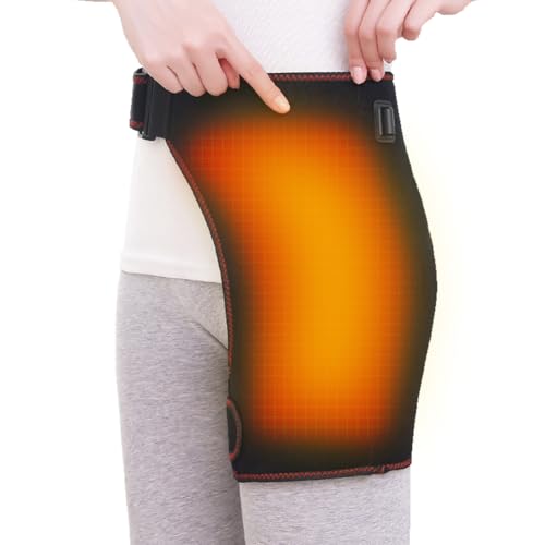 Chauffe-hanches électrique · Coussin chauffant électrique · Chauffage de cuisse simple avec température constante et fonction minuterie, convient pour les...