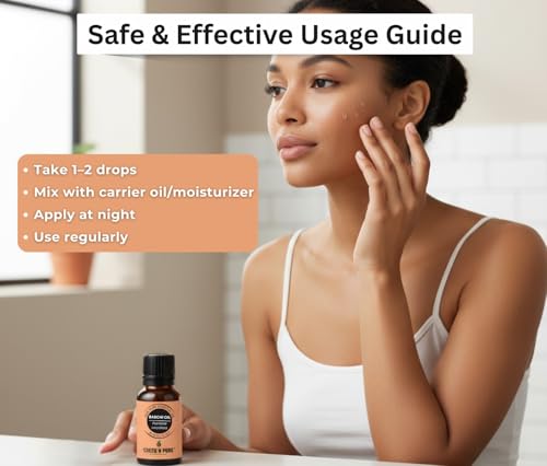 Image of Earth N Pure Babchi Oil (Bakuchiol Oil) - Natural Retinol Alternative for Skin Care, Face Glow & Even Skin Tone - 100% Pure Babchi Essential Oil for Face & Hair - 250ml