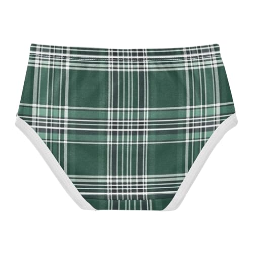 Girls' Organic Cotton Panties Toddler Cotton Underwear for Kids Dark Green2