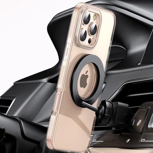 Coque iPhone 15 Pro Max rigide noire anti-choc et anti-rayures avec support caché - 7