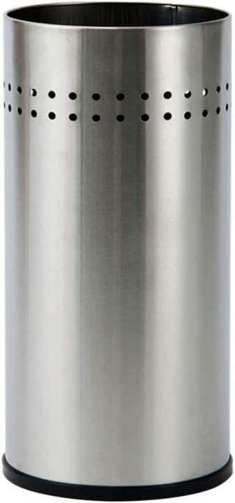 Umbrella Storage Holder Stainless Steel Umbrella Standing Basket Easy Draining Umbrella Barrel Umbrella Organizing Container for Entryway Home Hotel Lobby Company Store