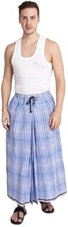 Gowri Tex Elastic Premium Cotton Lungi With Dual Packet Pack Of 1