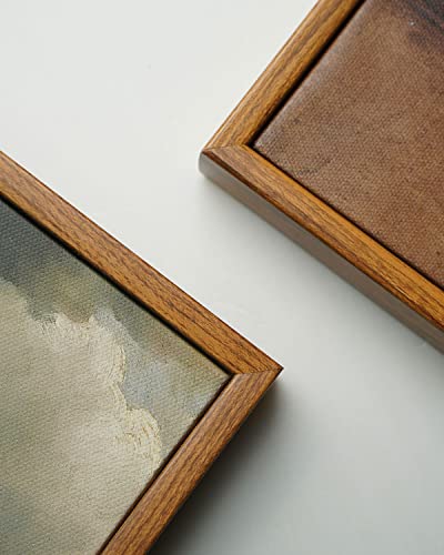 Arpeotcy Vintage Framed Canvas Print Wall Art, Vintage French Cityscape Country Wall Art, Natural Scenery Wall Decor For Living Room, Office, 8"X10" (The Church Of San Trovaso, Venice) #TOP4