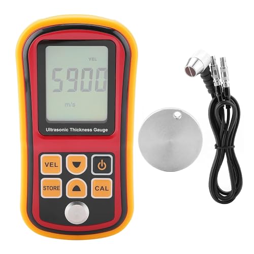 Medidor de Espesor Ultrasónico Digital GM100 Auto-calibrado Rango 1.2-225 mm para Acero miniatura 4