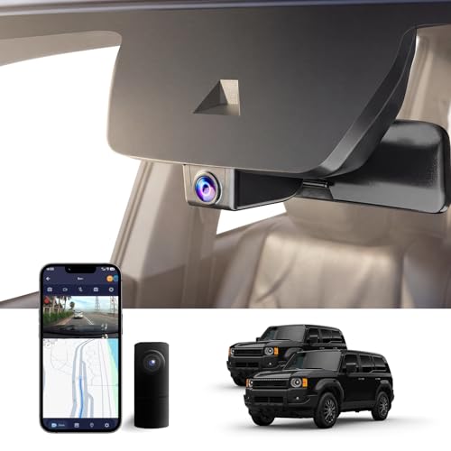 FUVYMYT 4K & Rear 1080P Dash Cam for Toyota Land Cruiser 2024 2025 2026 (J250/Gen15), OEM-Style, UHD 2160P Image, App & WiFi, Loop Recording, Easy Install, Plug & Play, 128GB Card