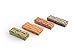 L LIKED 300 Assorted Flat Striped Coin Wrappers, 75 of Each Pennies, Nickels, Dimes and Quarters