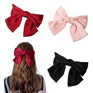 Fdcgas HHH030 Spinki do Włosów z Kokardą 3 szt.