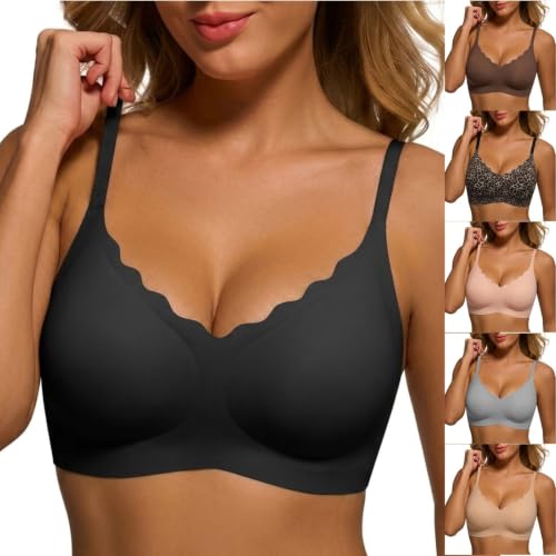 Back Support Bra Black S Push Up Full Coverage Comfortable Bra - image 1