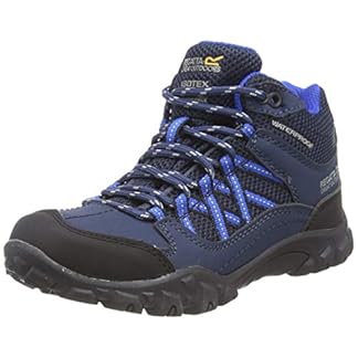 Regatta Kids Edgepoint Water Resistant Walking Hiking Ankle Boots
