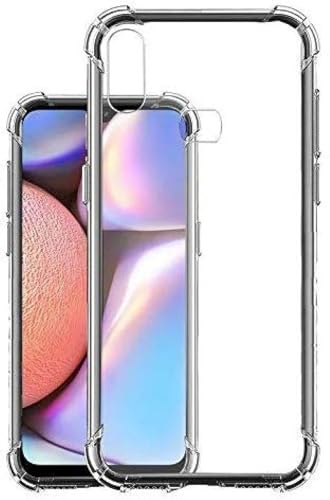 Image of BOXXO Flexible Back Cover for Samsung Galaxy M01s | Back Cover Transparent Clear Shockproof Case Four Corner Protection | Slim Protective Mobile Phone Cover for Samsung Galaxy M01s