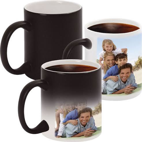 Tazza Magica in Ceramica Personalizzabile da 325ml Modello Band - 6 Tazze