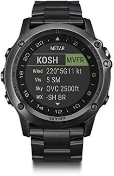 Garmin D2 Bravo Titanium Edition, GPS Aviation Watch: Smartwatches:  Amazon.com.au