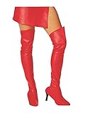 Rubie's Costume Co Red Thigh High Boot Tops Costume